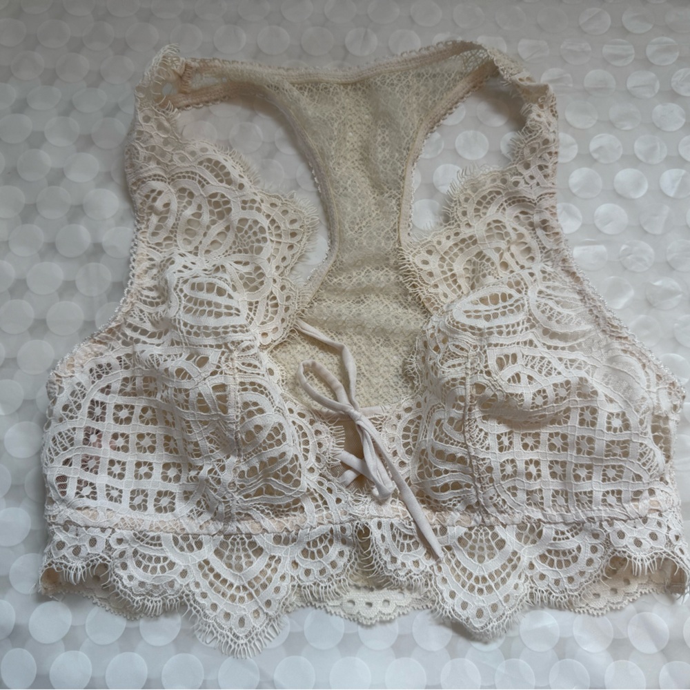 Victoria's Secret Lace Chemise in Cream